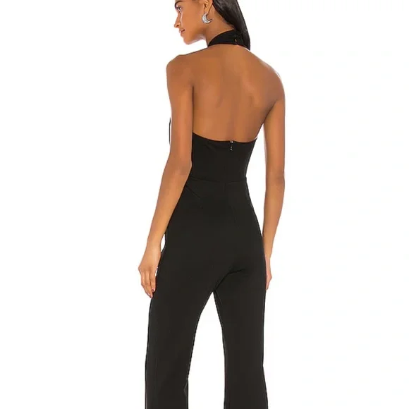 Amanda Uprichard X REVOLVE Zahara Jumpsuit in Black